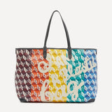 Multicolor "I Am a plastic bag" Large Tote Bag / ANYA HINDMARCH