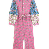 Multicolor Cotton Pathwork Jumpsuit / MOCHI - Size S