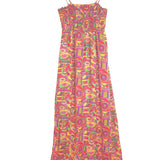 Multicolor DALIA Graphic-print Long Dress / BA&SH - Size 1