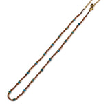 Multicolor Glass Beads Boho Necklace