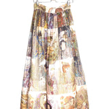 Multicolor Kaleidoscope Zodiac Midi Skirt / ZIMMERMANN - Size 1