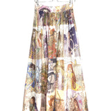 Multicolor Kaleidoscope Zodiac Midi Skirt / ZIMMERMANN - Size 1