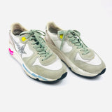 Multicolor Leather, Mesh and Suede Low Top RUNNING Sneakers / GOLDEN GOOSE - Size 37