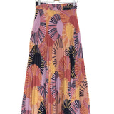 Multicolor NEO Abstract Print Pleated Maxi Skirt / BA&SH - Size 1