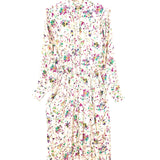 Multicolor OKLEYA Floral Print Woven Maxi Dress / ISABEL MARANT - Size 36
