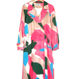 Multicolor Printed BOOS Coat Dress / ESSENTIEL ANTWERP - Size 34