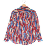 Multicolor Printed Cotton Long Sleeves Shirt  / LUK AP' - Size 1