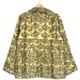 Multicolor Reversible Adam & Eve Printed Silk Kimono / BOKJA - Size S/M