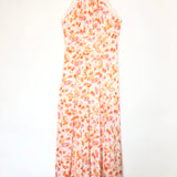Multicolor Rispring Floral Halter Neck Maxi Dress / MAJE - Size 38