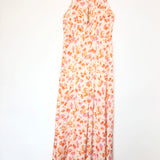 Multicolor Rispring Floral Halter Neck Maxi Dress / MAJE - Size 38