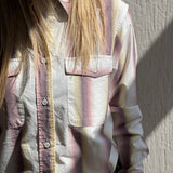 Multicolor Striped Cotton Shirt - model JALYNE / ISABEL MARANT ETOILE - Size 34