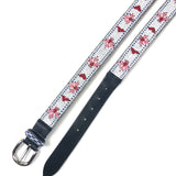 Multicolor TANJI Beaded Leather Belt / ISABEL MARANT - Size 85cm