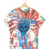 Multicolor Tie Dye Skull Short Sleeves Tee / AMIRI - Size 34