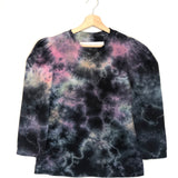 Multicolor Tie-dyed Puffed Sleeves Top / RAQUEL ALLEGRA - Size 1
