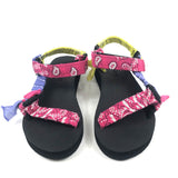 Multicolor TREKKY Bandana-print Sandals / ARIZONA LOVE - Size 40