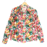Multicolor Tropical Printed Long Sleeve Shirt / SEZANE - Size 36