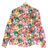 Multicolor Tropical Printed Long Sleeve Shirt / SEZANE - Size 36