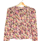 Multicolor ZARGA Paisley Printed Silk Stretch Blouse / ISABEL MARANT - Size 36