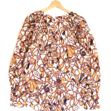 Multicolor/White Nomad Cotton Voile Long Sleeves Top / A.L.C. - Size US 4