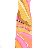 Multi/Green Abstract SABINE Slinky Jersey Maxi Dress / NEVER FULLY DRESSED - Size 36