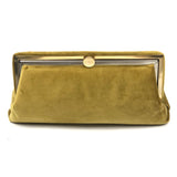 Mustard Velvet Clutch Bag / SARAH'S BAG