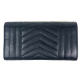 Nappa Ocean CASSANDRE Monogram Lambskin Leather Wallet / SAINT LAURENT