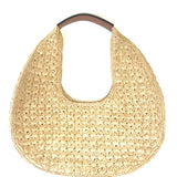 Natural HOBO Raffia Leather Classic Bag / CELINE