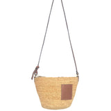 Natural Raffia Anagram Pochette Basket Bag / LOEWE X PAULA'S IBIZA