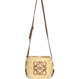 Natural Raffia BEEHIVE Paula's Ibiza Basket Bag / LOEWE