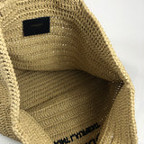Natural Soft Raffia Rive Gauche Tote Bag / SAINT LAURENT