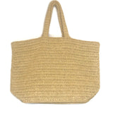 Natural Soft Raffia Rive Gauche Tote Bag / SAINT LAURENT