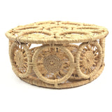 Natural Straw STELLA Top Handle Bag / CULT GAIA