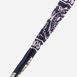Navy Bandana-pattern LAIA Charm Long Phone Chain / LA COQUE FRANCAISE - Size 120 cm