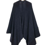 Navy Blue Cashmere Shawl Cardigan / ZADIG & VOLTAIRE - One Size