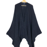 Navy Blue Cashmere Shawl Cardigan / ZADIG & VOLTAIRE - One Size