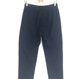 Navy Blue DRAPER Cotton Pants / XIRENA - Size S