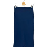 Navy Blue Knit Pencil Midi-Skirt / MISSONI - Size IT 42