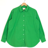 Neon Green Cotton Shirt / SEZANE - Size 36