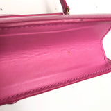 Neon Pink LE GRAND BAMBINO Crossbody Flap Bag / JACQUEMUS