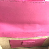 Neon Pink LE GRAND BAMBINO Crossbody Flap Bag / JACQUEMUS