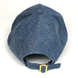 Ocean Wash TRIOMPHE Denim Baseball Cap / CELINE - Size L