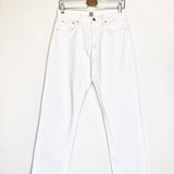 Off-white Denim Twisted Seam Jeans / TOTEME - Size 28