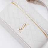 Off-white GABY Vanity Leather Shoulder Bag / SAINT LAURENT