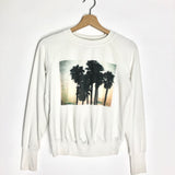 Off-white LA Palm Tree Printed Sweatshirt / NSF CLOTHING - Size S