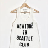 Off-white New Tone 76 Cotton Tank Top / NEWTONE - Size 0