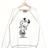 Off-white Snoopy Round Neck Sweatshirt / FREE CITY - Size M