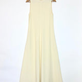 Off-white Striped Sleeveless Maxi Dress / TOTEME - Size 34