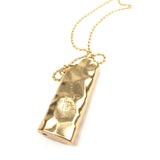 Old Gold Heart On Fire Lighter Case / ZADIG & VOLTAIRE - One Size