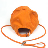 Orange Embellished Frayed Cotton-twill Baseball ARTICHAUT Cap / JACQUEMUS - Size 48