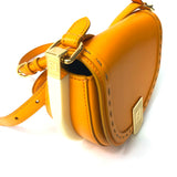 Orange MOONLIGHT Smooth Leather Crossbody Bag / FENDI